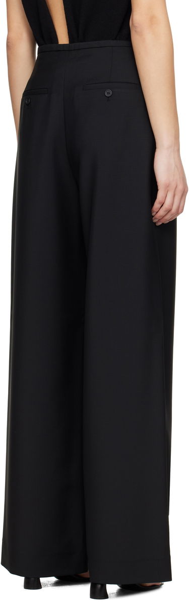Штани Róhe Róhe Relaxed Drawstring Trousers чорний | 415-30-007, 2