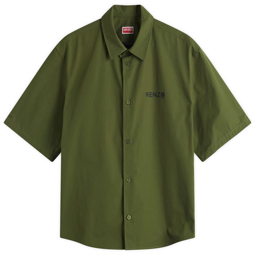 Сорочка KENZO Kenzo Boke Flower 2.0 Short Sleeve Shirt Зелений | FF55CH1299LP-50