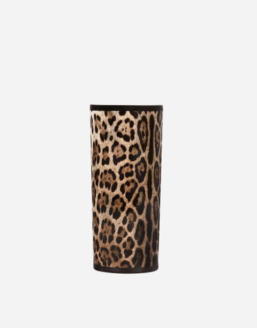 Домашній декор Dolce & Gabbana Dolce & Gabbana Leopard Print Cylindrical Porcelain Vase Onesize Різнокольоровий | TCC196TCAMWUL003, 3