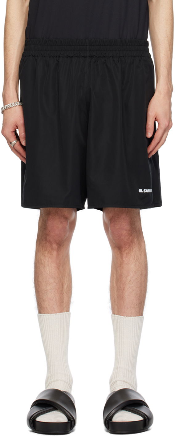 Шорти Jil Sander Layered Shorts чорний | J47KA0029_JTN158