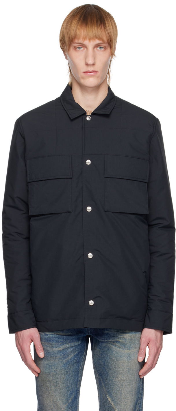 Сорочка Paul Smith Paul Smith Wadded Overshirt чорний | M1R-631X-J01777