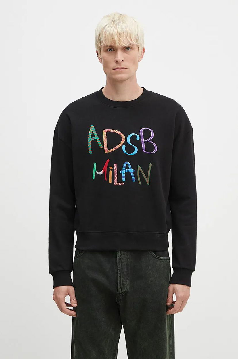 Світшоти Andersson Bell Milan Embroidery Sweatshirt чорний | atb1149u