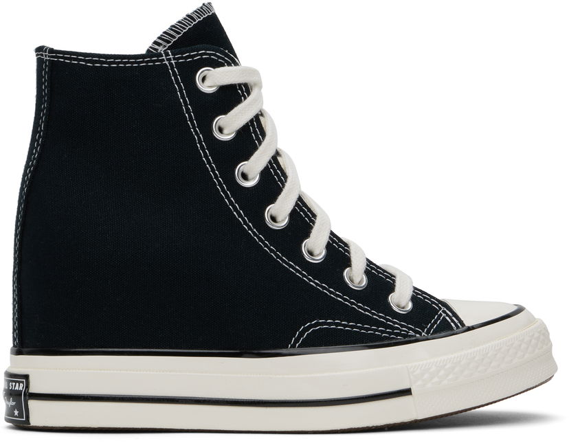 Кросівки та взуття Converse Chuck 70 Wedge High Top чорний | A12563C