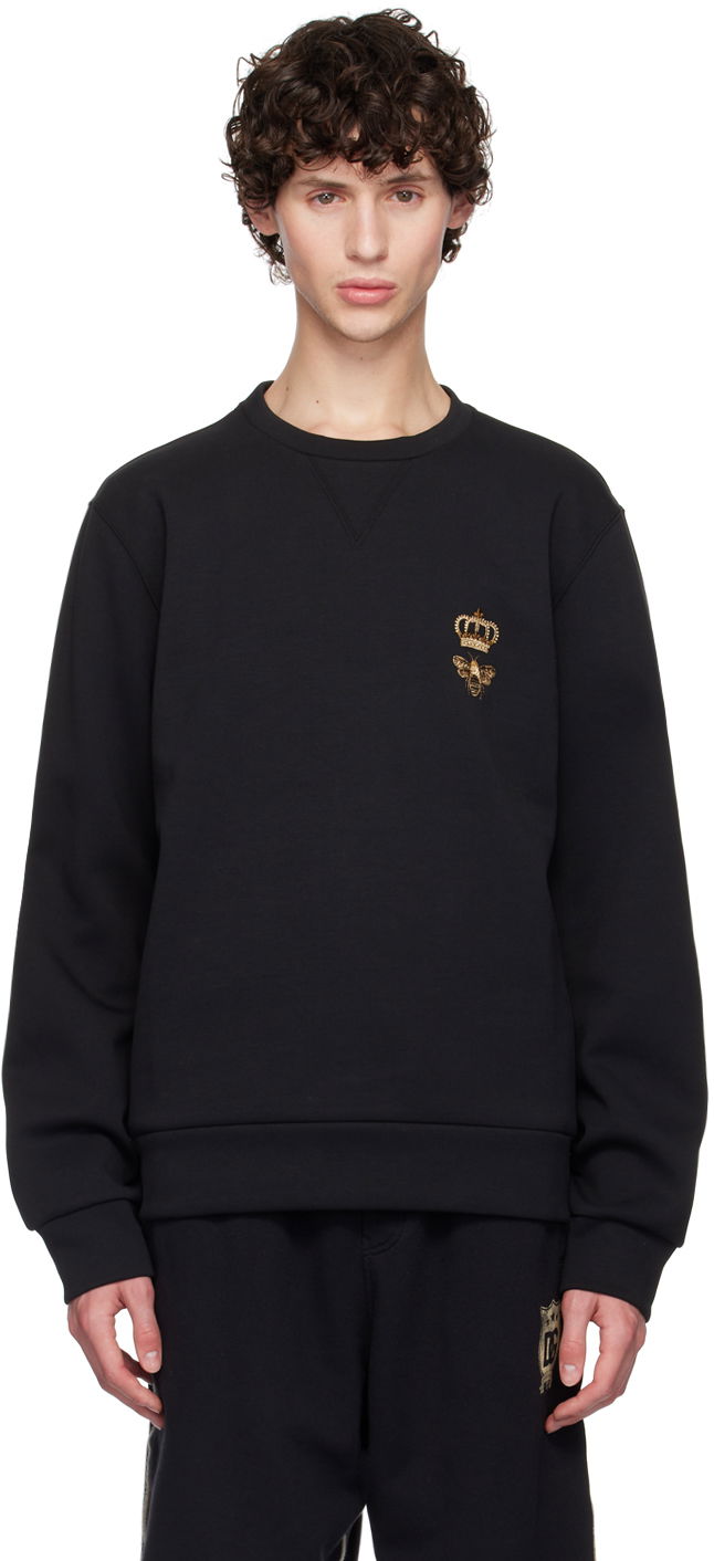 Світшоти Dolce & Gabbana Graphic Sweatshirt чорний | G9ABJZHU7H9