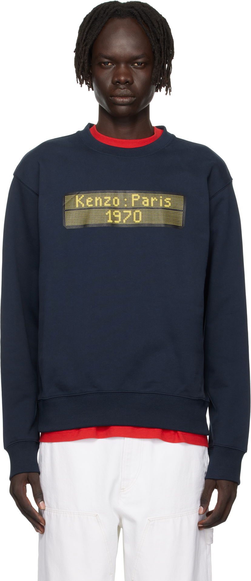 Світшоти KENZO Kenzo Paris 'KENZO City' Sweatshirt темно-синій | FF65SW2564MC