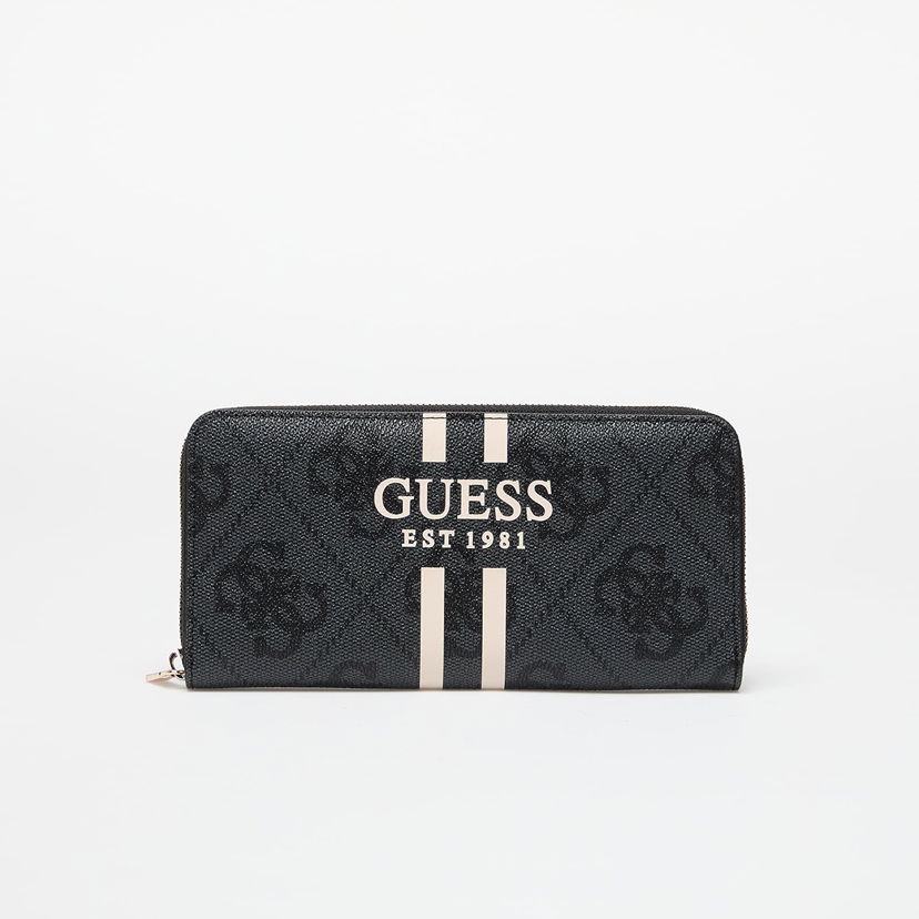 Гаманець GUESS GUESS Laurel II Large Zip Around Wallet чорний | SWOS7459146-CLO