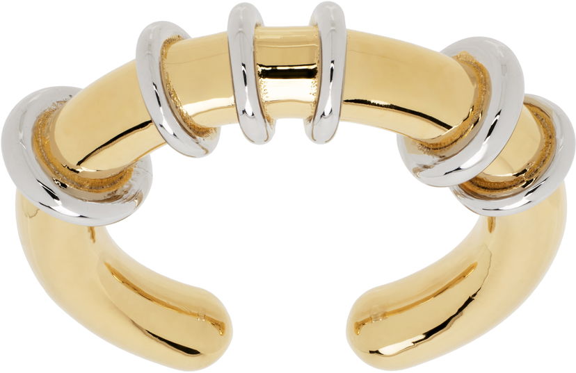 Кільце We11done We11done Hoop Ring Металік | WD-AJ0-25-501-U-GD