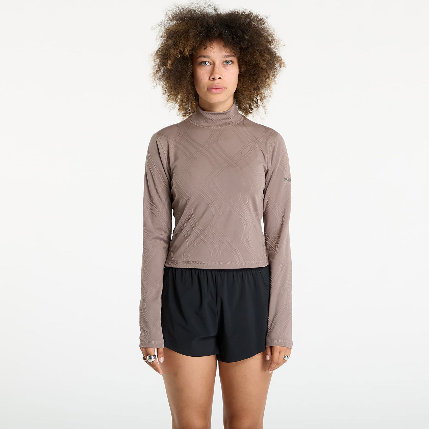 Футболка Columbia Granite Point™ LS Turtleneck Top with Embossed Pattern бежевий | 2141891254, 0