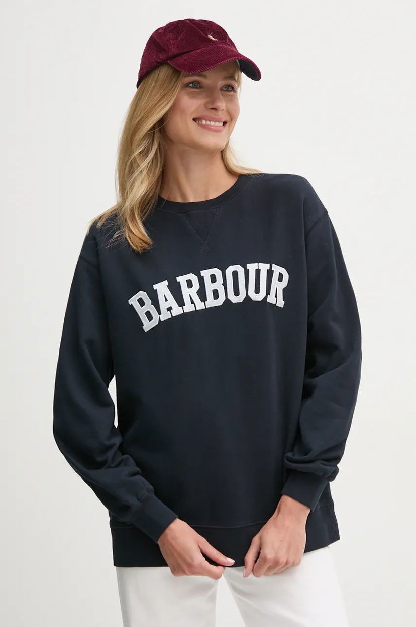 Світшоти Barbour Crewneck Sweatshirt Синій | LOL0591