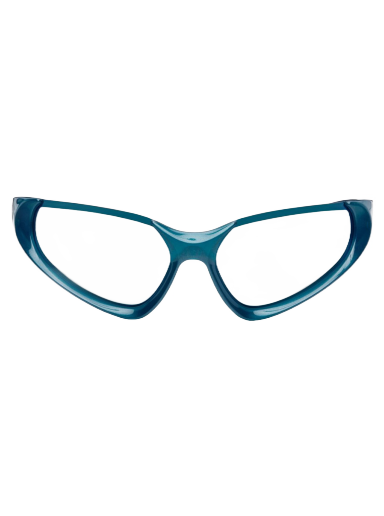 Сонцезахисні окуляри Balenciaga Wraparound Sunglasses Синій | BB0202S-003
