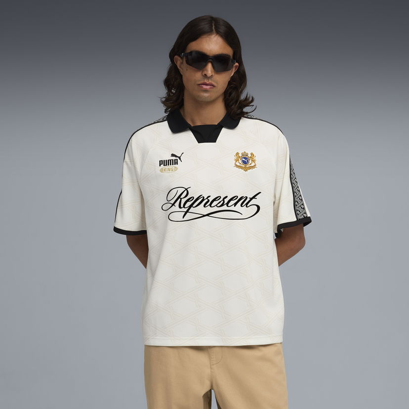 Джерсі Puma REPRESENT KING Collared Football Jersey білий | 633784_31