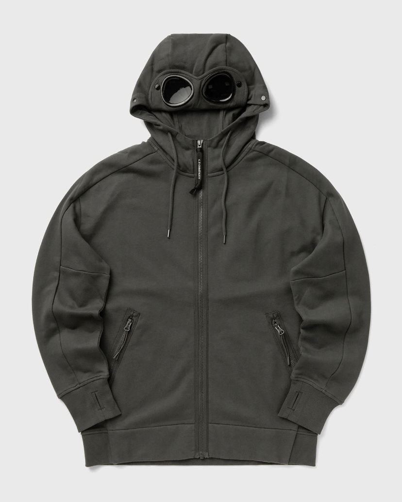 Світшоти C.P. Company Goggles Zip Hoodie Сірий | 19CMSS715A005086W-978