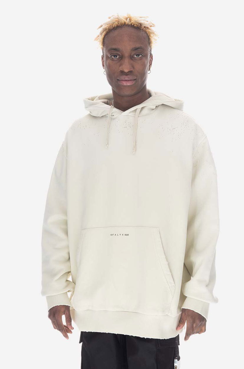 Світшоти 1017 ALYX 9SM Hoodie With Print бежевий | AAUSW0176FA01