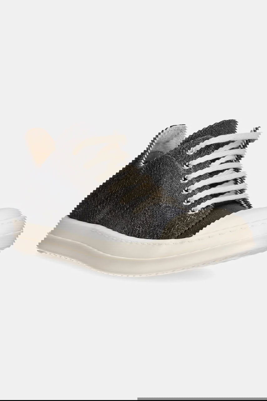 Кросівки та взуття Rick Owens Rick Owens DRKSHDW Low Sneaks чорний | DS02E7802.DWF, 0