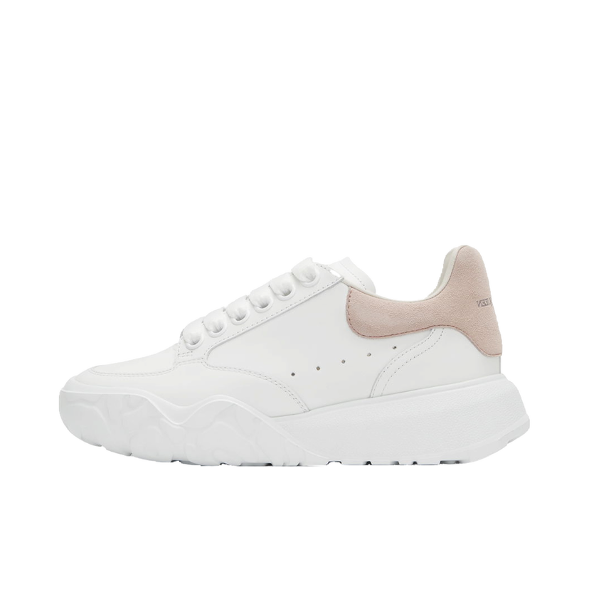 Кросівки та взуття Alexander McQueen Court Trainer Sneakers "White & Pink" білий | 633915WIA9A