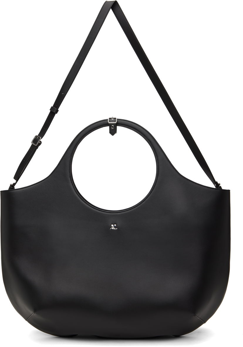 Сумочка Courrèges Courrèges Maxi Holy Leather Tote Bag чорний | 424GSA145CR0065