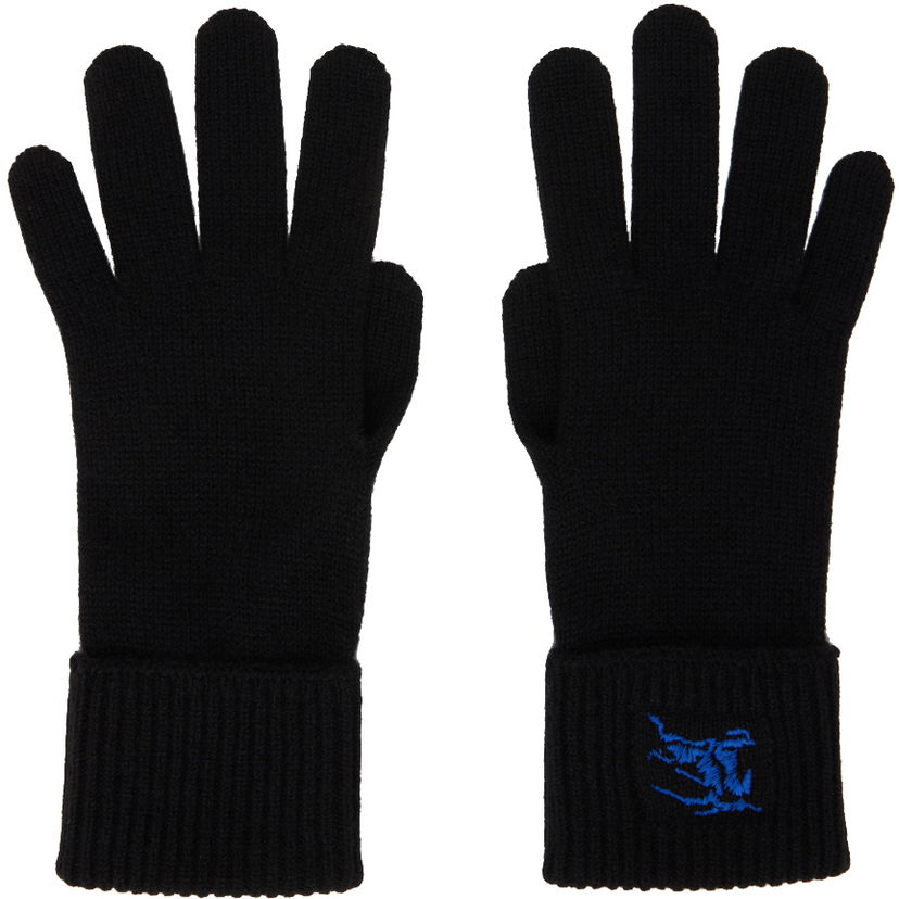Рукавички Burberry Cashmere Blend Gloves чорний | 8078830