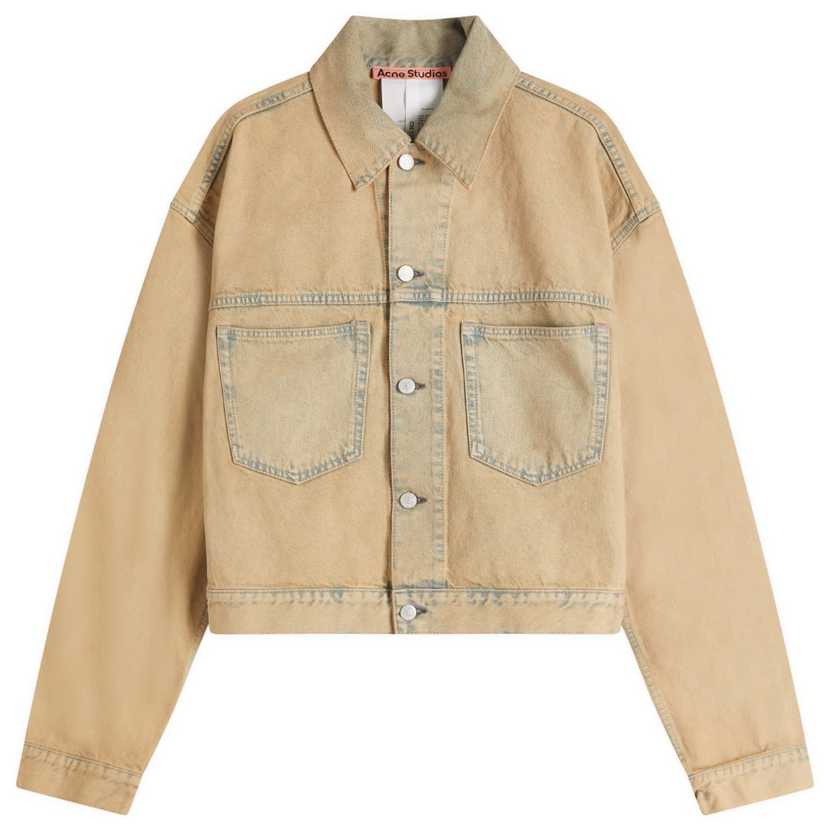Куртка Acne Studios Acne Studios Marko Denim Jacket, Size Large бежевий | C90173-14L, 0