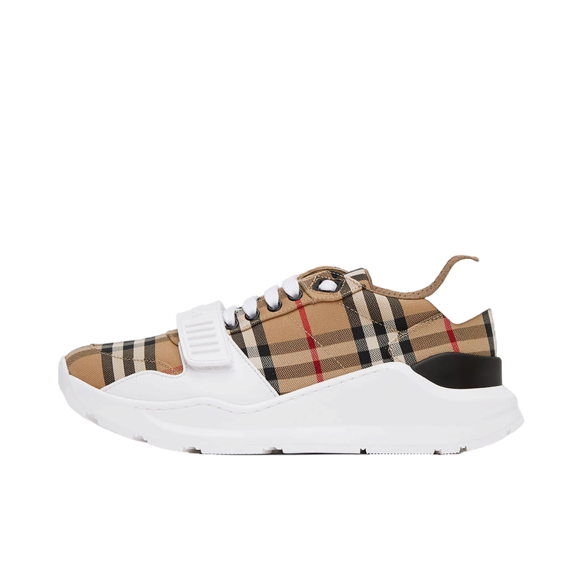 Кросівки та взуття Burberry Regis Sneakers 'White & Beige' бежевий | 8048577