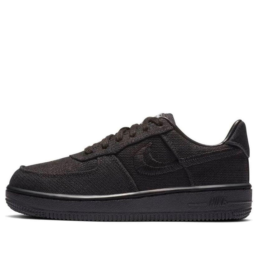 Кросівки та взуття Nike Stussy x Air Force 1 Low чорний | DD1578-001