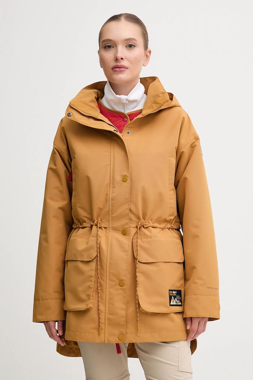Парка Columbia Columbia High Cascades Interchang Oversize Parka Жовтий | 2141501