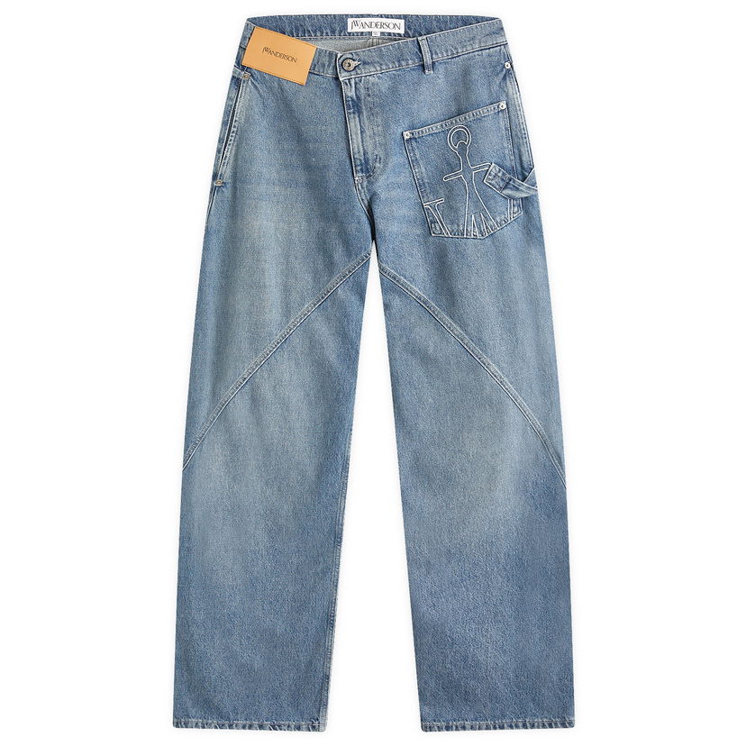Джинси JW Anderson JW Anderson Twisted Workwear Jeans Size 28" Синій | DT0110-PG1735-804
