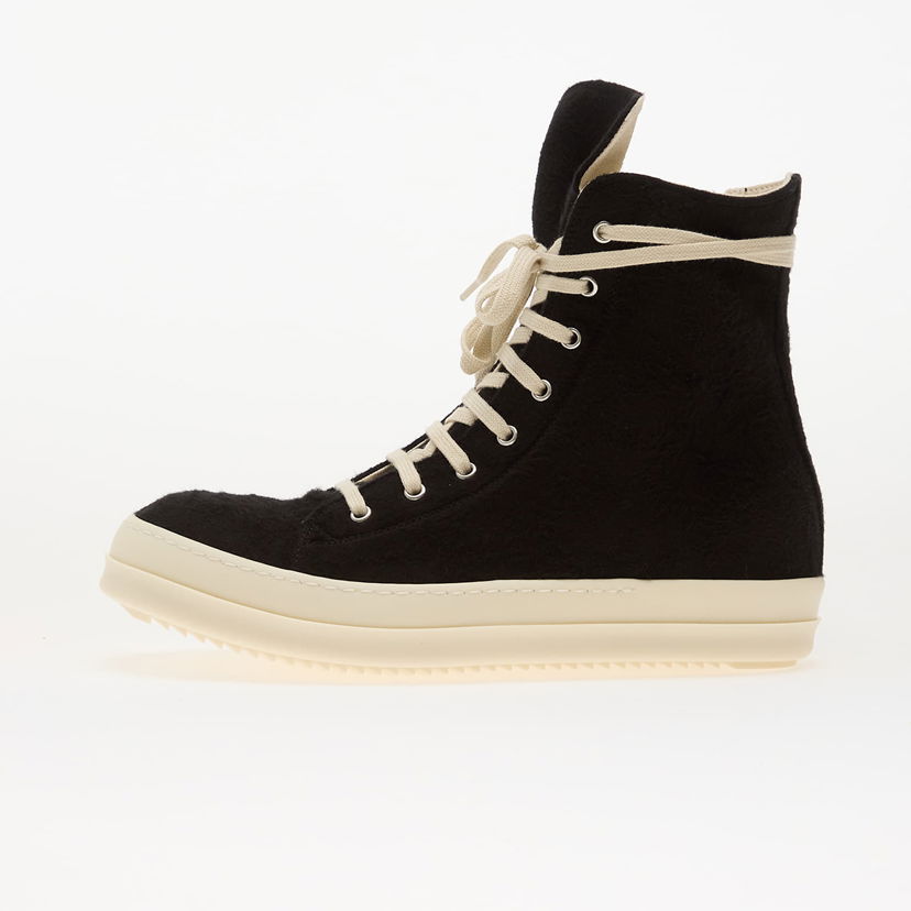 Кросівки та взуття Rick Owens Rick Owens Vegan High-Top 41 чорний | DU02E7807 BMO 91