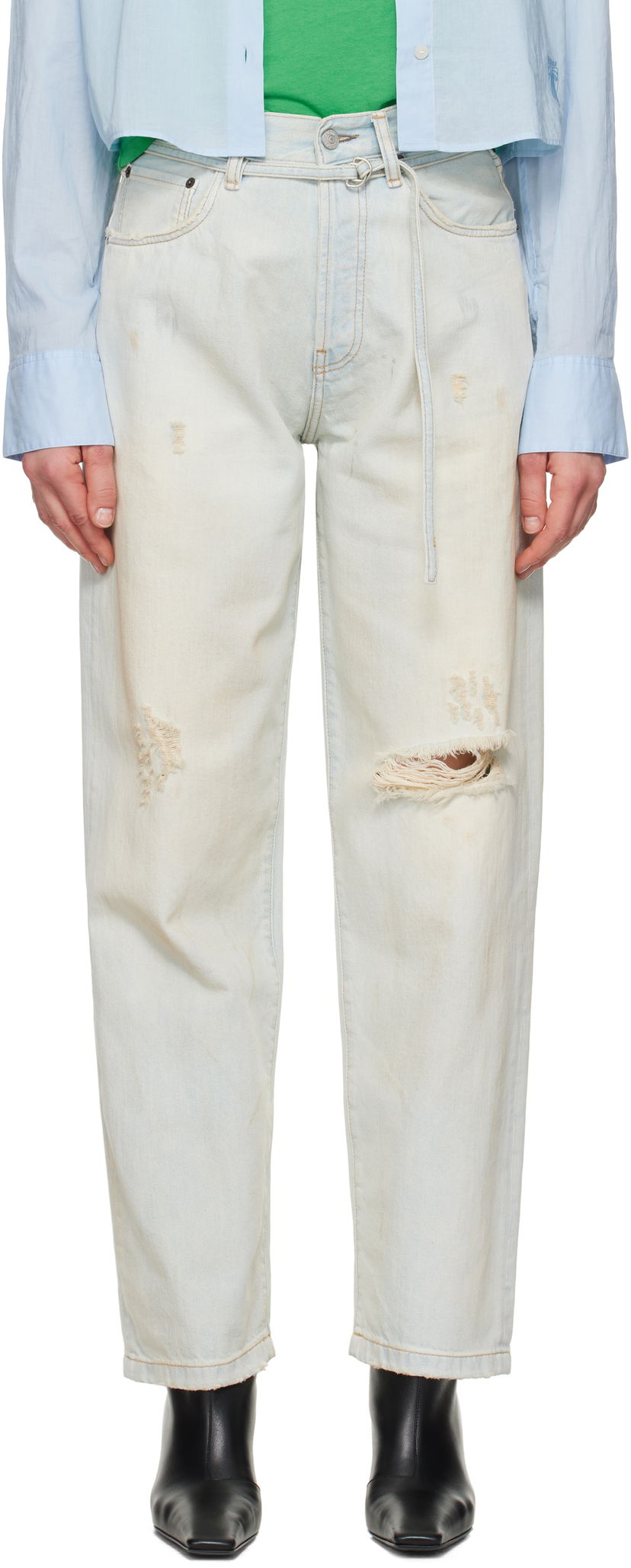 Джинси Acne Studios Acne Studios Loose Fit 1991F Jeans Синій | C00075-