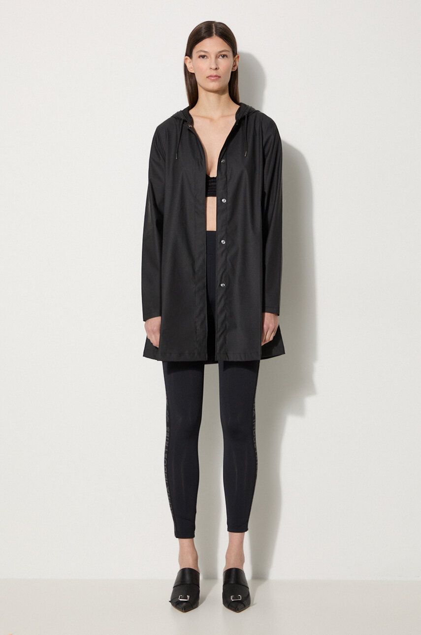 Куртка Rains A-Line Jacket чорний | 18050-01, 1