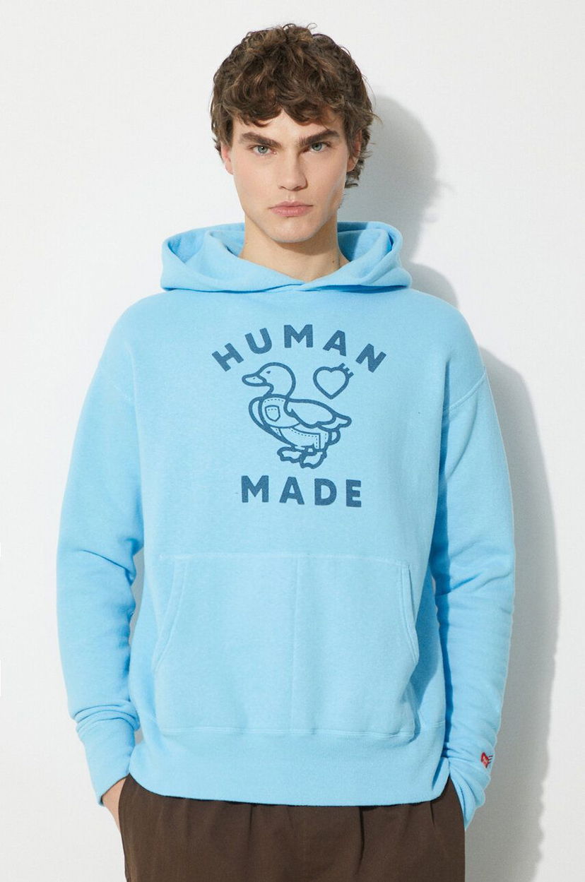 Світшоти Human Made Graphic Print Hoodie Синій | HM27CS028