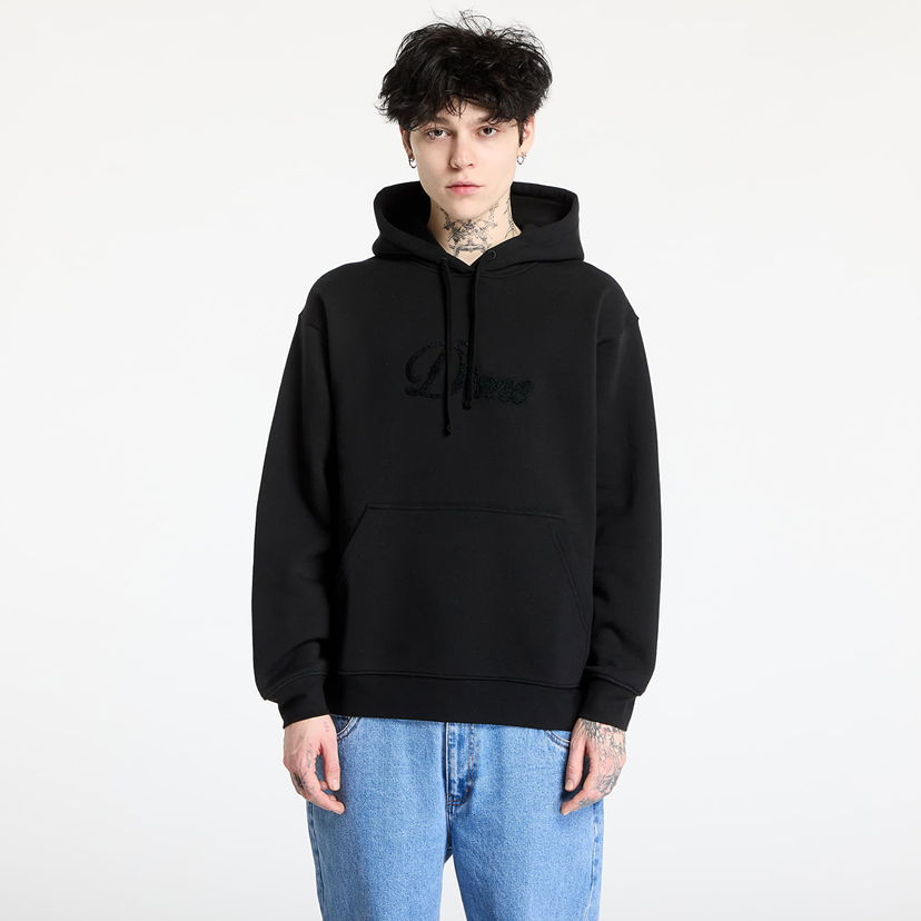 Світшоти Dime DIME Cursive Logo Hoodie чорний | DIMEHO2449BLK