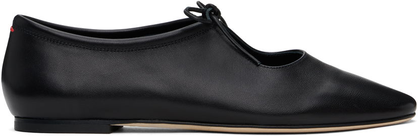 Догляд за взуттям Aeyde Aeyde Della Ballerina Flats чорний | A11-FL-MNLR08FL149-SS25-800-007
