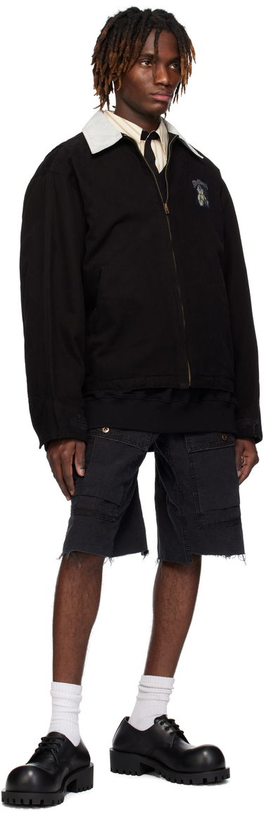 Куртка We11done We11done Punk Teddy Work Jacket чорний | WD-JK0-25-040-U-BK, 3