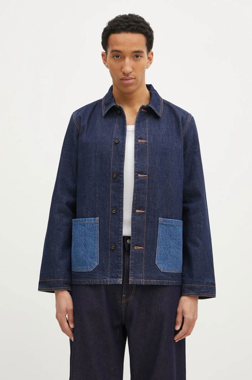 Куртка A.P.C. Veste Anthonin Denim Chore Jacket Синій | COHDM.M02967.IAL