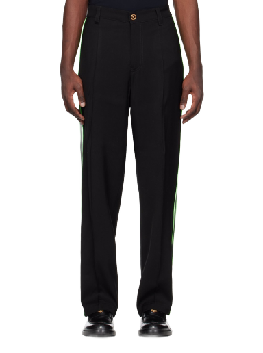 Штани Versace Striped чорний | 1008113 1A06179