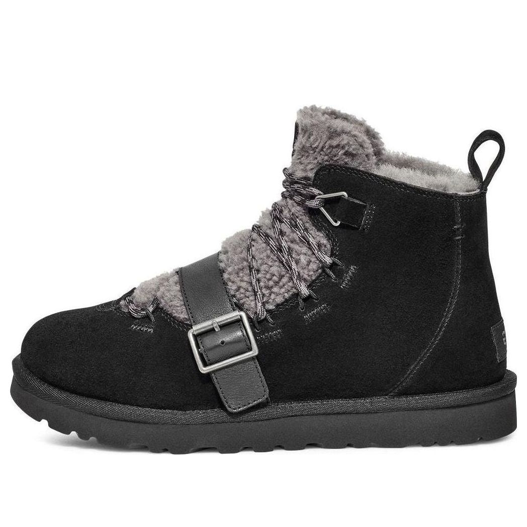 Кросівки та взуття UGG Shearling Ankle Boots чорний | 1153510-BLK, 0