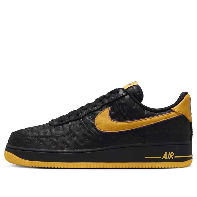 Кросівки та взуття Nike Kobe Bryant Air Force 1 Low 'Lakers' чорний | HV5122-001