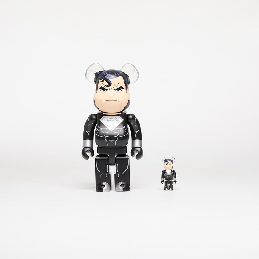Колекційний Medicom Toy BE@RBRICK Superman (Return Of Superman Ver.) 100% & 400% Figure Set чорний | 4530956618104