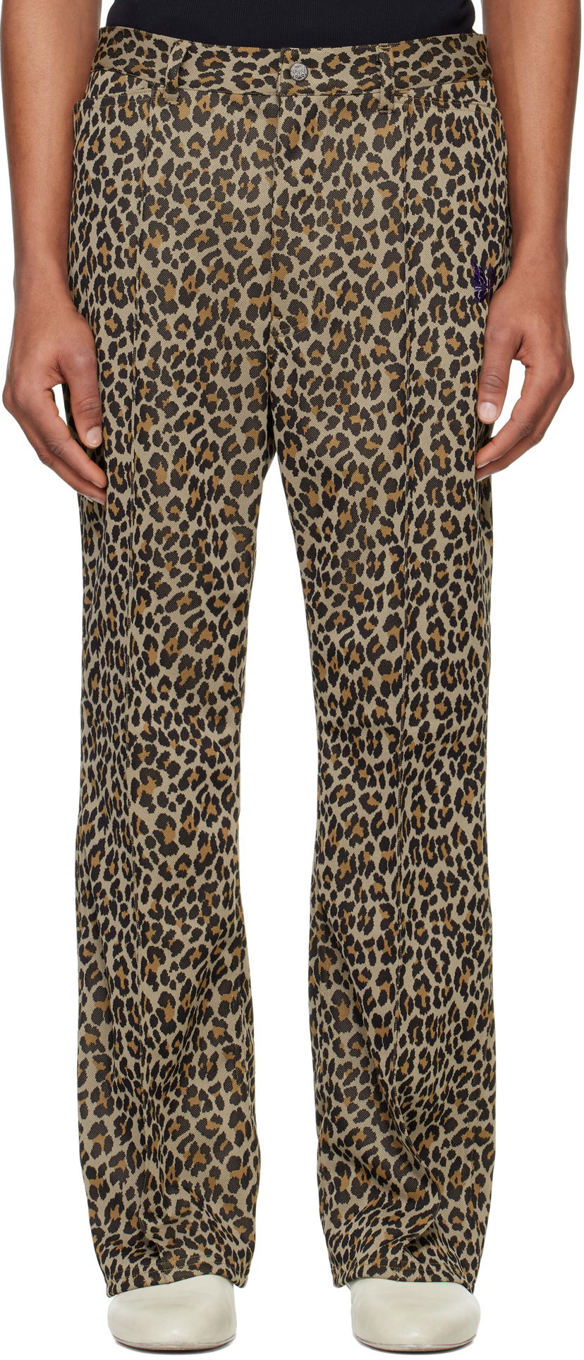 Штани Needles Needles Boot-Cut Trousers Коричневий | QV318