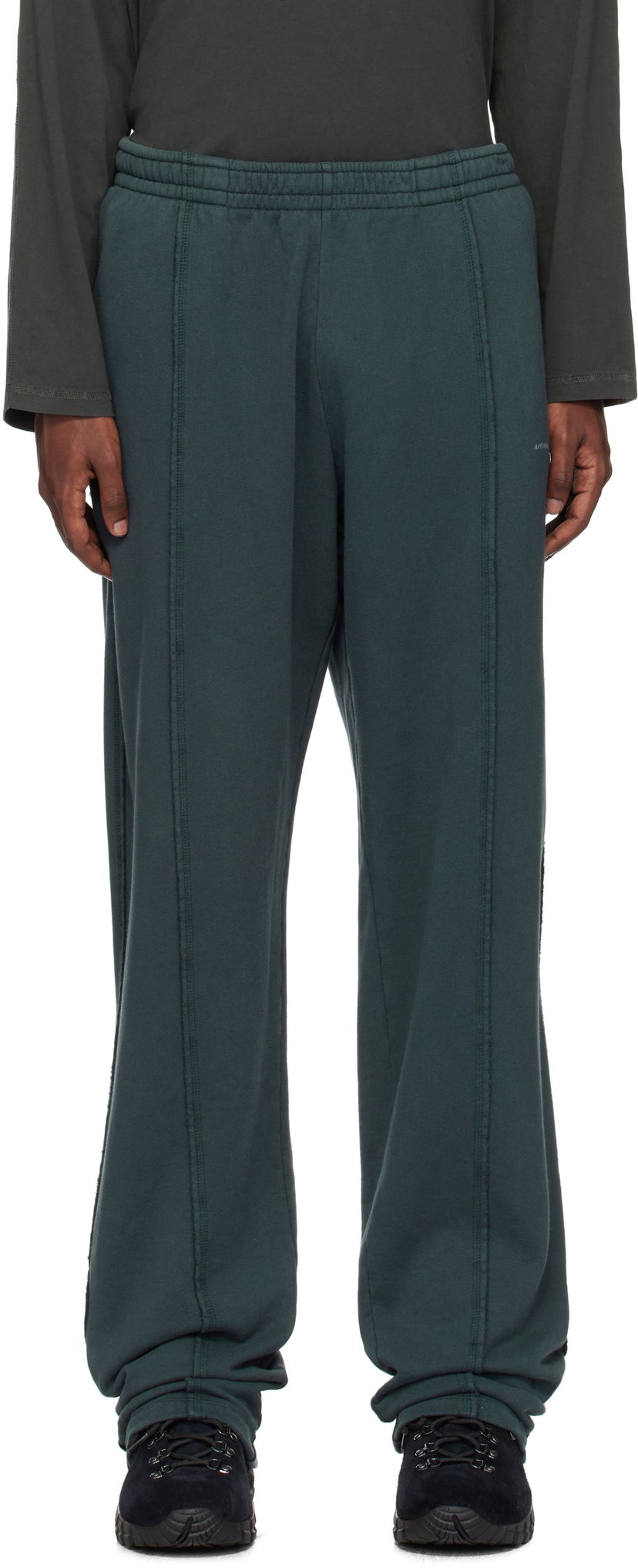 Спортивні штани AFFXWRKS Jogger Sweatpants Зелений | FW24TR08V1