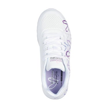 Кросівки та взуття Skechers Uno Lite Spread білий | 314064L-WLPR, 4