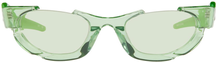 Сонцезахисні окуляри Feng Chen Wang Feng Chen Wang Phoenix Sunglasses Зелений | SSE-WS04-GRN