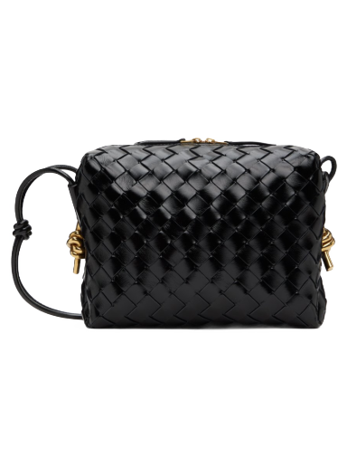 Сумка Bottega Veneta Small Loop Camera Bag чорний | 736130 V2GV1