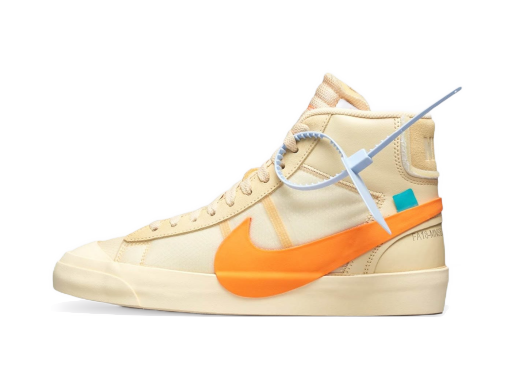 Кросівки та взуття Nike Off-White x Blazer Mid "All Hallows Eve" бежевий | AA3832-700