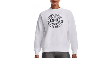Світшоти Under Armour Rival Fleece Crest білий | 1373029-100, 1