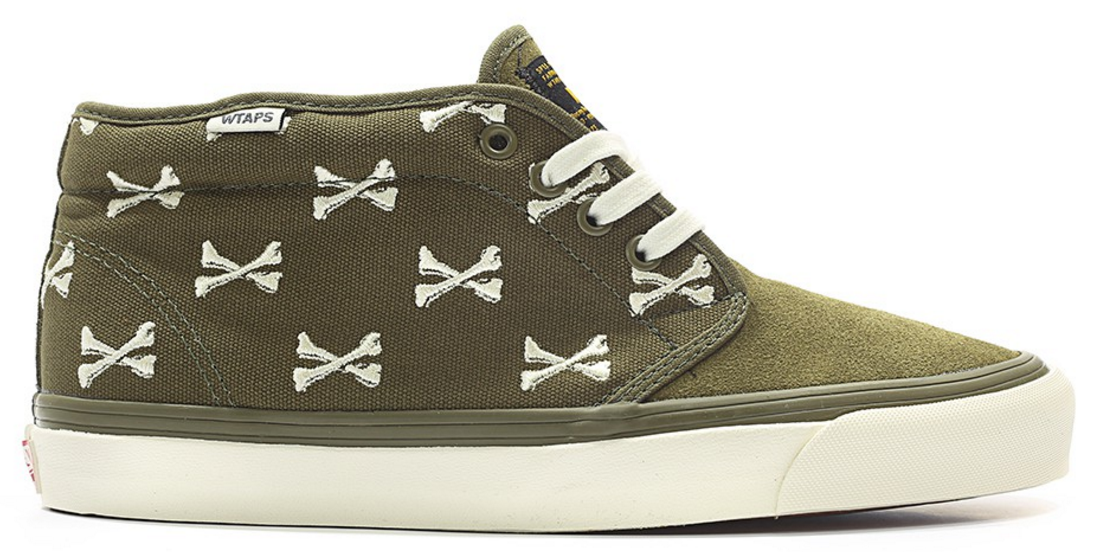 Кросівки та взуття Vans Chukka Boot WTAPS Olive Crossbones Зелений | VN0A2Y2VKBD, 0