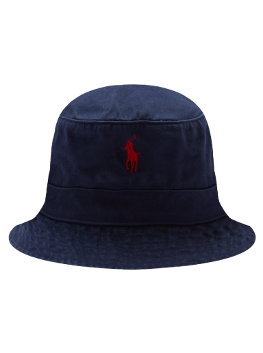 Капелюх Polo by Ralph Lauren Loft Bucket Hat темно-синій | 710798567005