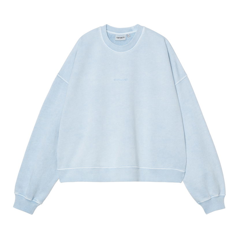 Cветр Carhartt WIP Benton Garment Dyed Sweatshirt Синій | I034511_4