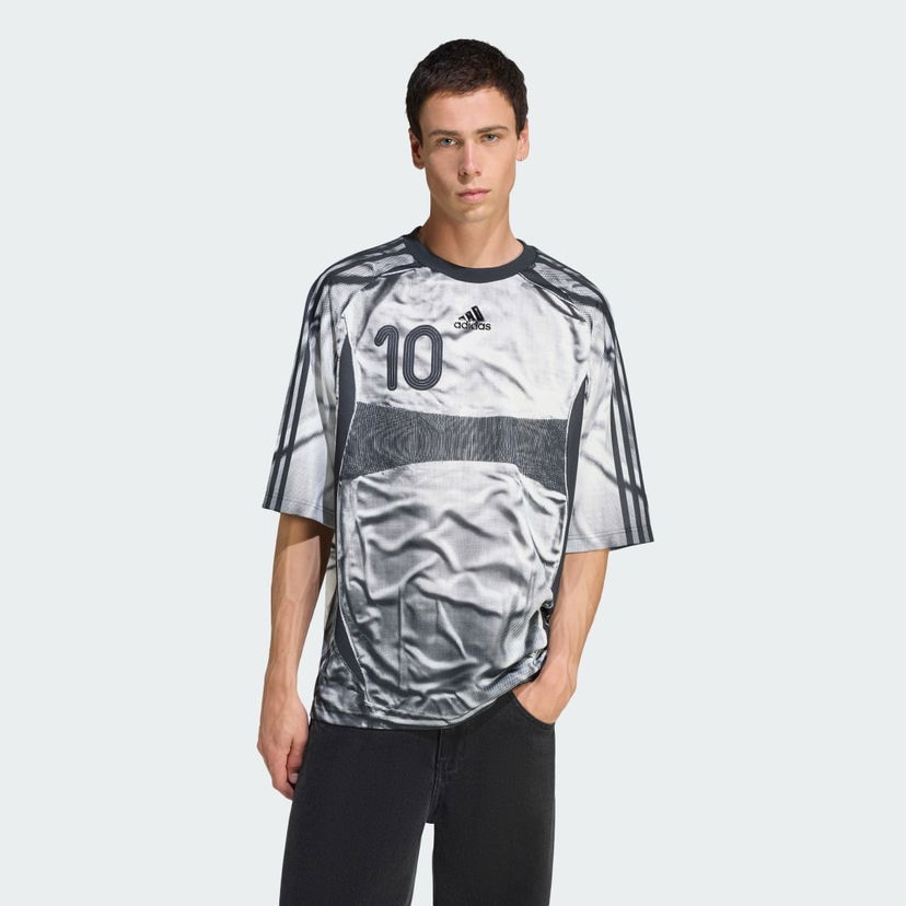 Джерсі adidas Performance Adilenium Season 4 Teamgeist Printed T-Shirt Сірий | KF8523