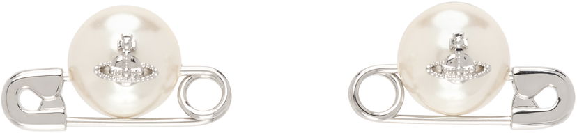 Сережки Vivienne Westwood Jordan Earrings Металік | 6201035F-02P154-